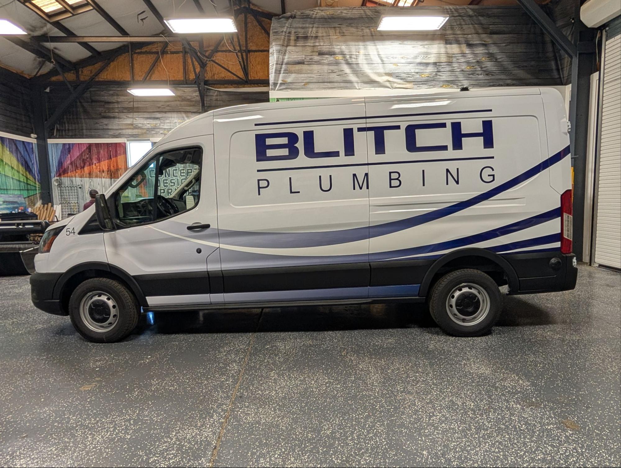 Blitch plumbing Van